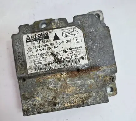 Citroen C4 I Airbag control unit/module 9662643980 603726100 0000650C