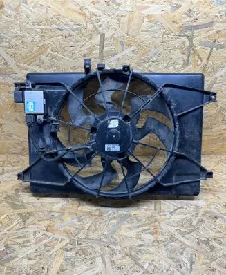 Electric radiator cooling fan