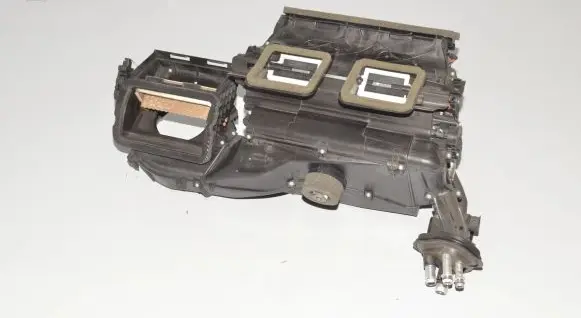 Interior heater climate box assembly