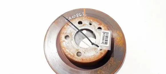 Opel Astra H Rear brake disc neventiliuojamas