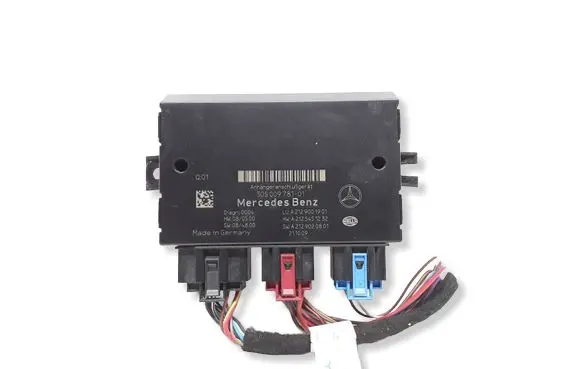 Mercedes-Benz E W212 Tow bar trailer control unit/module A2129001901 A2125451232 5DS00978101