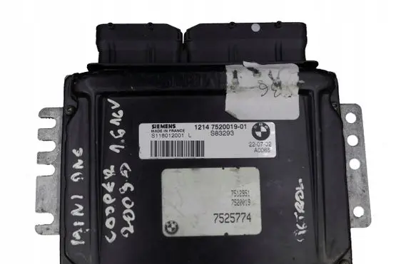 Mini One - Cooper Cabrio R52 Engine control unit/module S118012001