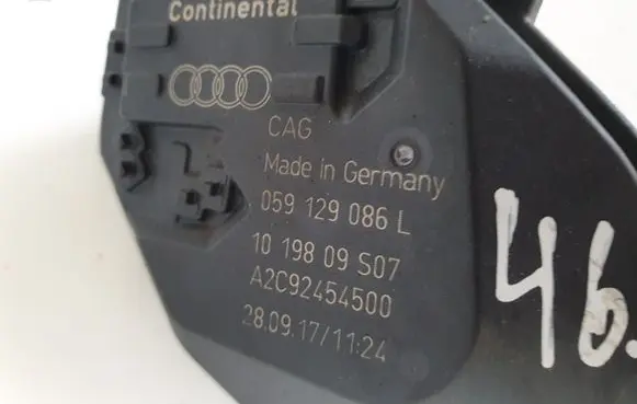 Audi A5 8T 8F Intake manifold valve actuator/motor A2C92454500 059129086L