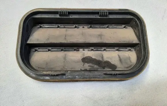 Dashboard side air vent grill/cover trim