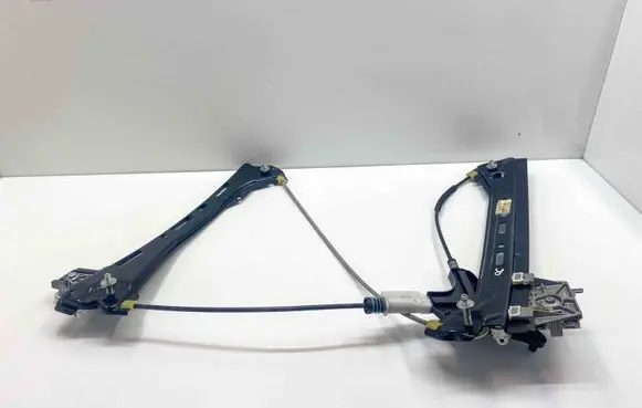 Front door window regulator with motor
