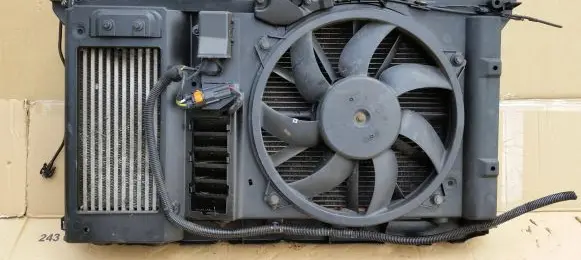 Citroen C4 II Radiator support slam panel