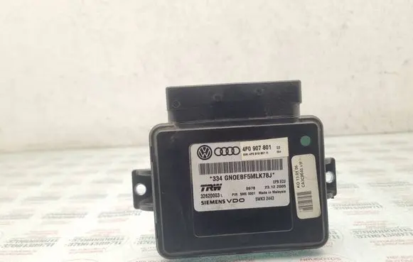 Audi A6 S6 C6 4F Hand brake control module 4F0907801 4F0910801A