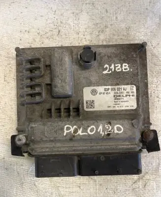Volkswagen Polo V 6R Engine control unit/module 03P906021AJ 28356771 03P907425A