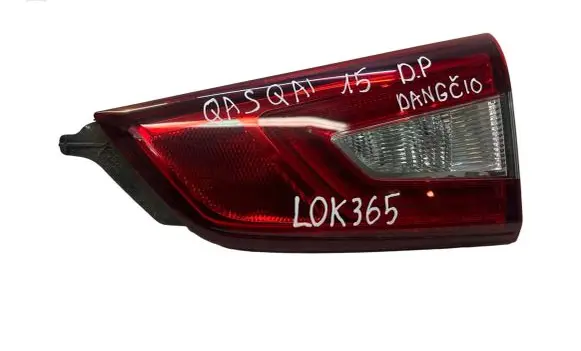 Nissan Qashqai Tailgate rear/tail lights 265504EA5A 265504EA5B
