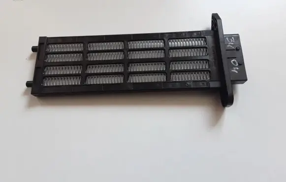 Electric cabin heater radiator