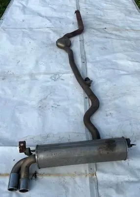 BMW 1 F20 F21 Muffler/silencer 8578048 8518457 8578046
