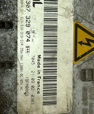 Mini Cooper Hatch Hardtop Headlight ballast module Xenon 1307329074