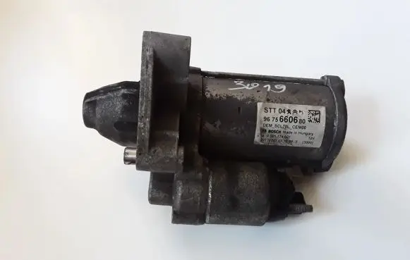 Peugeot 3008 II Starter motor 9675660680
