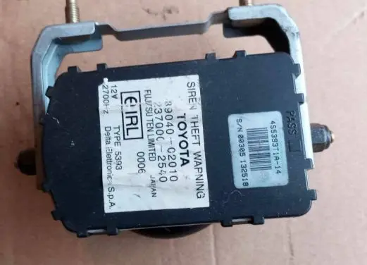 Toyota Avensis T250 Alarm system siren 8904002010 4S5393T1A14