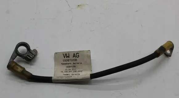 Volkswagen Up Negative earth cable (battery) 1S0971235