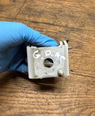 Rear door lower hinge