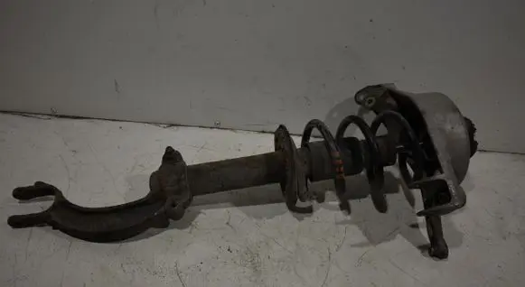 Front shock absorber with coil spring