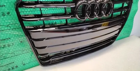 Audi A5 8T 8F Front bumper upper radiator grill 8T0853651K 8T0853651L FULLBLACK
