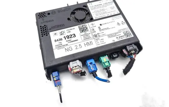 Opel Mokka X GPS navigation control unit/module 84361923 652029760