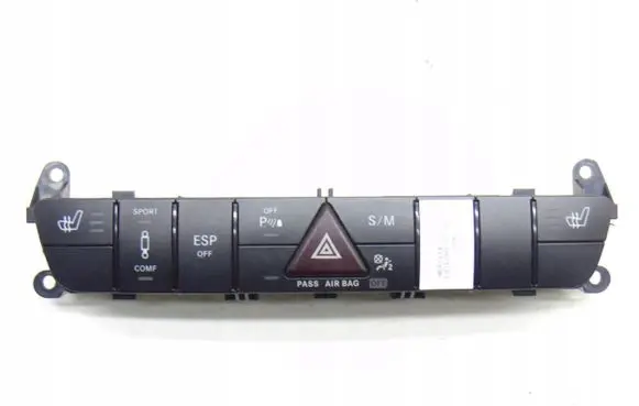 Mercedes-Benz ML W164 Hazard light switch A1648700551