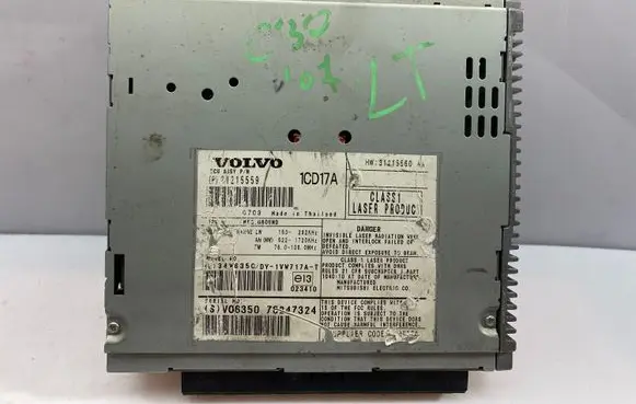 Volvo C30 Radio/CD/DVD/GPS head unit 31215559 31215560 70247324