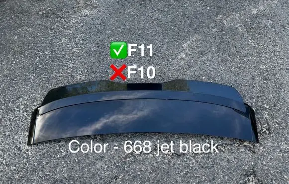 BMW 5 F10 F11 Tailgate/trunk spoiler 7206564 834670 7207514