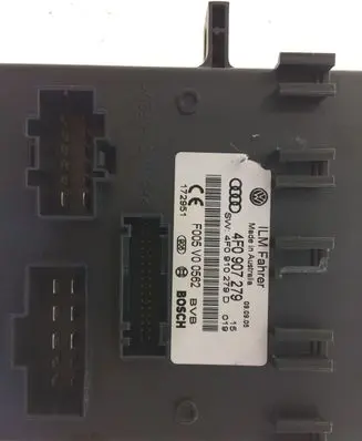 Audi A6 S6 C6 4F Comfort/convenience module 4F0907279 4F0910279D