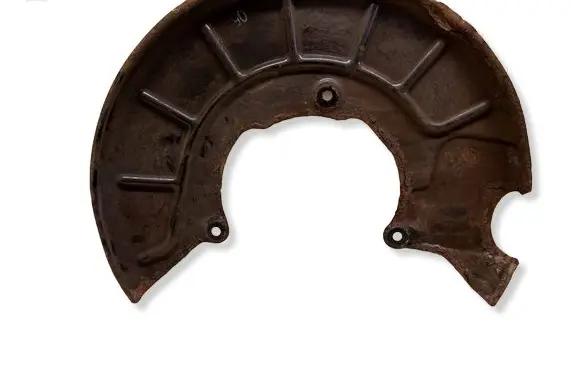 Volkswagen PASSAT CC Front brake disc dust cover plate 1K0615312F
