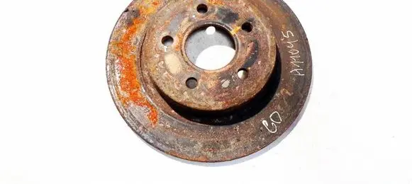 Ford Focus Rear brake disc NEVENTILIUOJAMAS