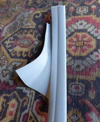 BMW 5 F10 F11 Rear sill trim cover 9162723 25495012