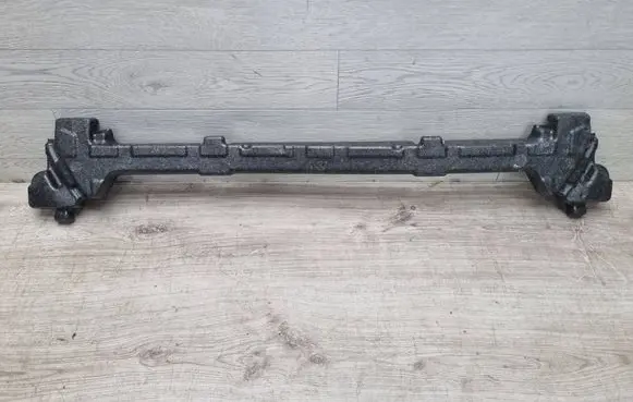 Front bumper foam support bar