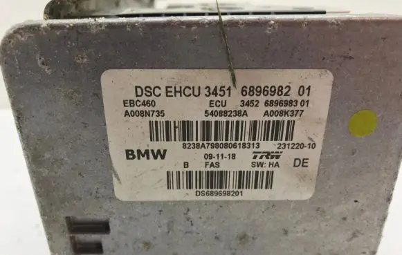 BMW 7 G11 G12 ABS Pump 6896982 6896983 54088238A