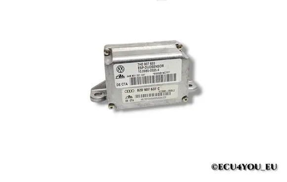 Audi A2 ESP acceleration yaw rate sensor 8Z0907637C 10098005082