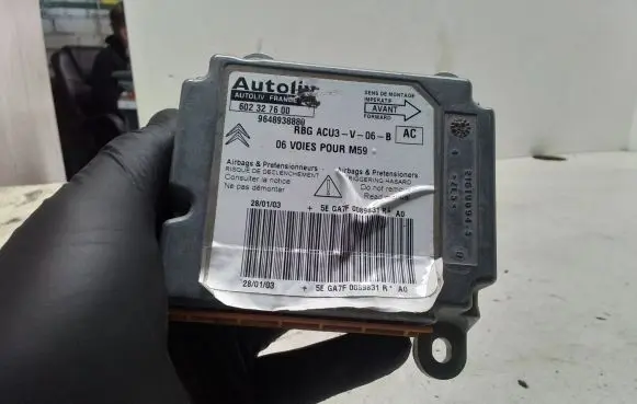 Citroen Berlingo Airbag control unit/module 9648938880 602327600
