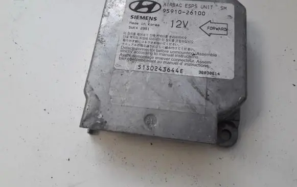 Hyundai Santa Fe Airbag control unit/module 9591026100 95910-26100