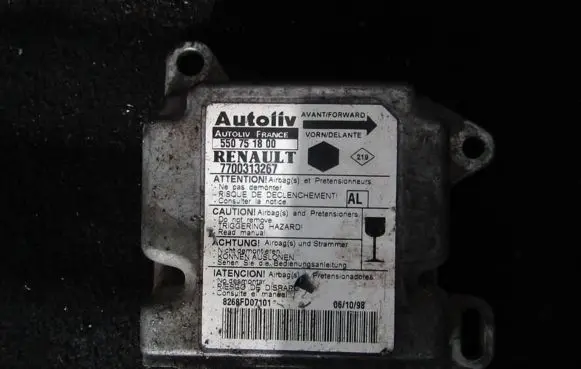 Airbag control unit/module