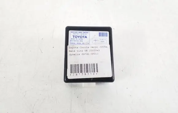 Toyota Corolla Verso AR10 Other control units/modules 89741-0F010