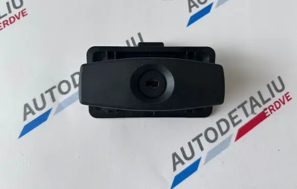 Glove box handle
