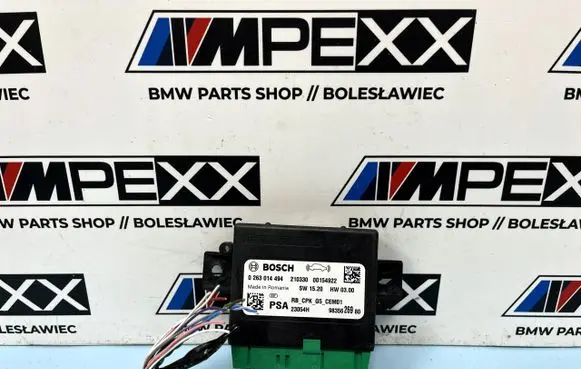 Peugeot 3008 II Parking PDC control unit/module 9835626980