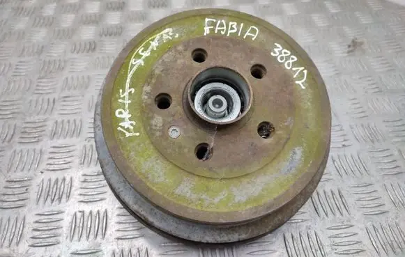 Skoda Fabia Mk2 (5J) Drum brake (rear) 