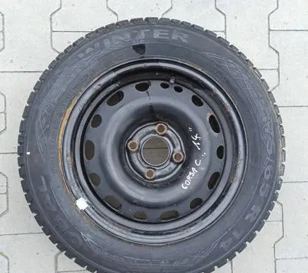 Opel Corsa C R14 spare wheel