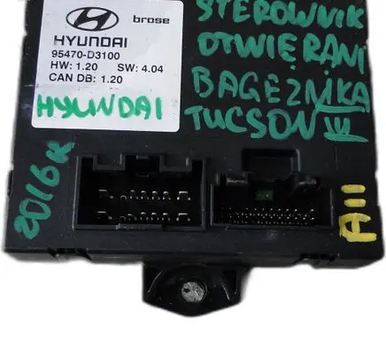 Hyundai Tucson TL Trunk lid opening control unit 95470D3100