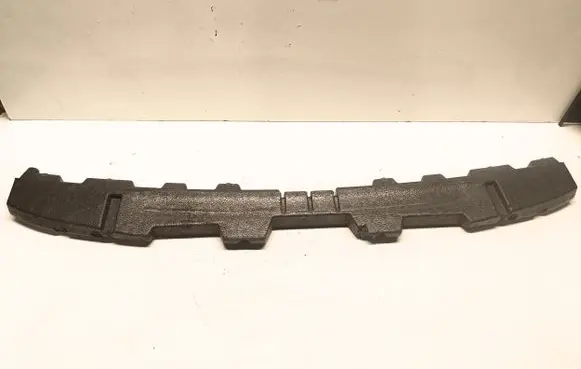 Front bumper foam support bar