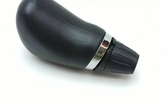 Gear lever shifter trim leather/knob