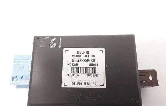 Citroen Jumpy Alarm control unit/module 9657384680 9353506