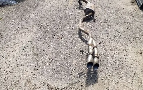 Volkswagen PASSAT CC Muffler/silencer 3C0253411BK