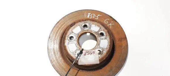 Volvo S40 Rear brake disc neventiliuojamas
