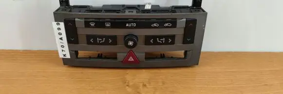 Peugeot 407 Climate control unit 96573322