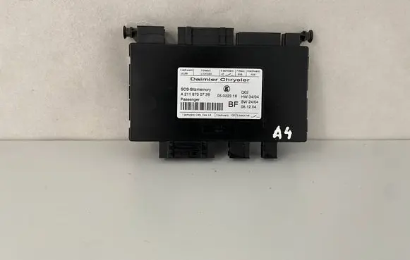 Mercedes-Benz E W211 Seat control module A2118700726 05022316