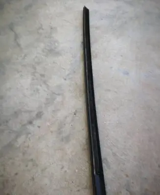 Tesla Model Y Front door glass trim molding 